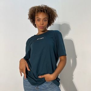 🌊 Soft Organic Cotton T-Shirt in Atlantic by NKD HRTS.